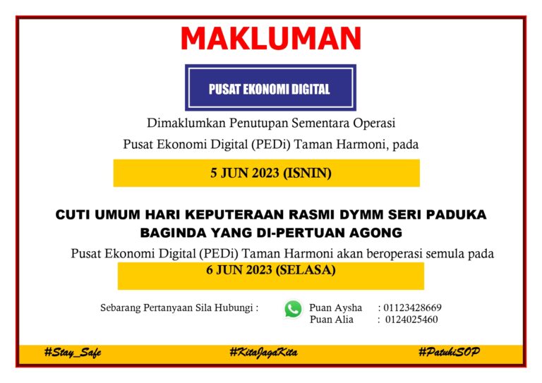 NOTIS PENUTUPAN PEDI HARI KEPUTERAAN AGONG page-0001